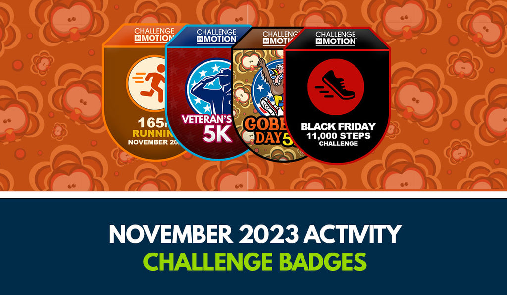 Achieve Your Fitness Goals with November Free Activity Challenge Badges