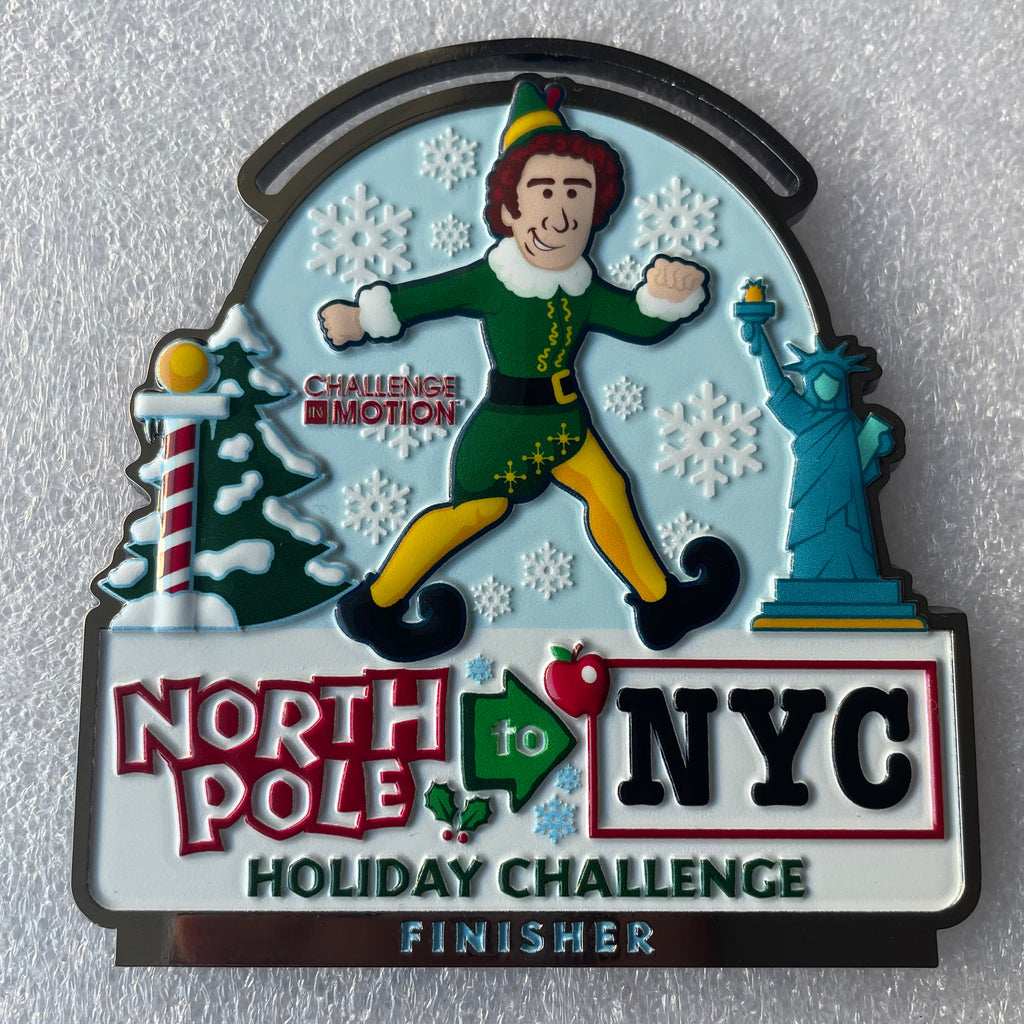 North Pole to NYC Challenge (32.62mi/326.2mi)