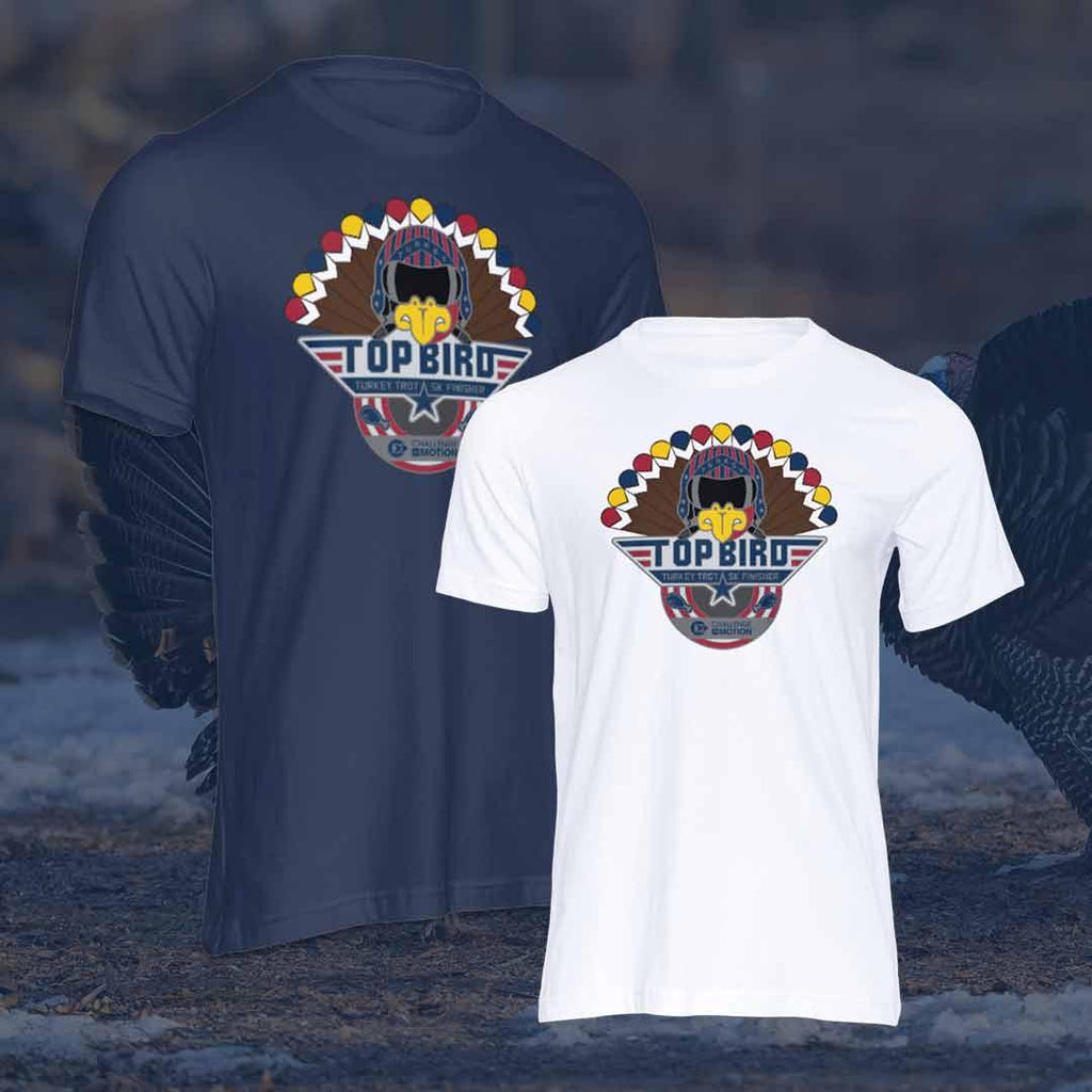 Turkey Trot Challenge (Top Bird) Finisher Shirt